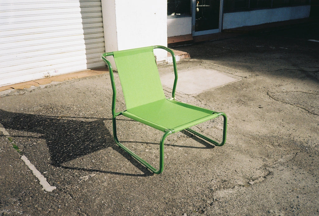 PSU-LC001_Green pipe leg lounge chair