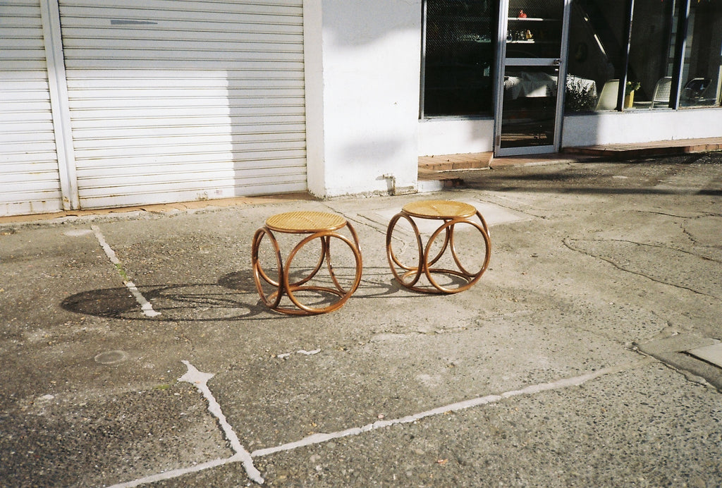 PSU-SL001_Rattan round stool